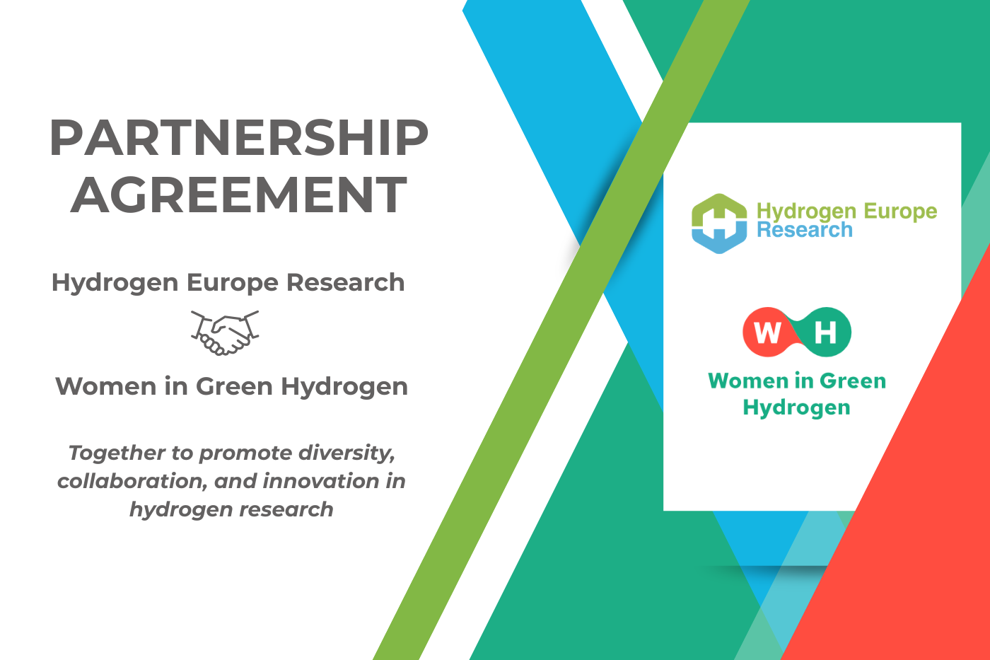 Hydrogen Europe Research partners with Women in Green Hydrogen